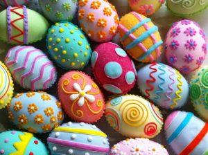 боядисване на яйца за Великден