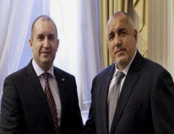президентът Радев и премиерът Борисов
