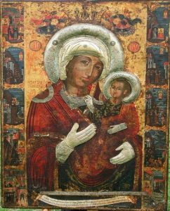 чудотворната икона на Пресвета Богородица Портаитиса